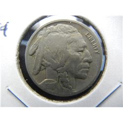 1918-D Buffalo 5c.  VF.