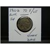 Image 3 : 1915-D Buffalo 5c.  F/VF.  Scarce Date.