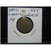 Image 3 : 1886 Liberty 5c.  Key Date.