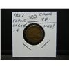 Image 3 : 1857 Flying Eagle 1c.  Choice VF.  Nice!