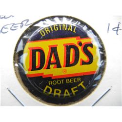 Dad's Root Beer Encased 1972-D Lincoln 1c.