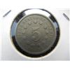 Image 2 : 1875 Shield 5c.  Fine.  Better Date.