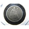 Image 1 : 1876-CC Seated 10c.  Fine+.