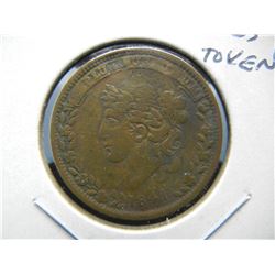 1841 Hard Times Token.