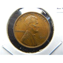 1909-VDB 1c.  AU/UNC.