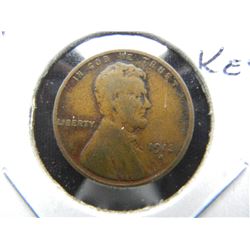 1913-S Lincoln 1c.  Fine.  Semi-Key.