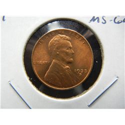 1935-D Lincoln 1c.  Choice UNC.  MS-64+.
