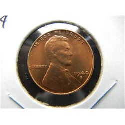 1940-S Lincoln 1c.  Choice UNC.