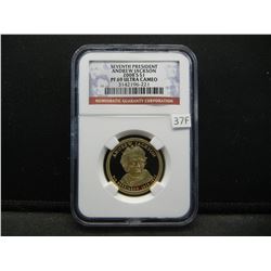 2008-S Seventh President Andrew Jackson $1.  NGC PF ULTRA CAMEO.