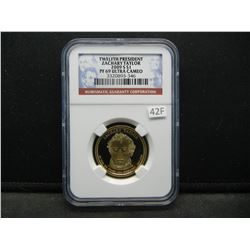 2009-S Twelfth President Zachary Taylor $1.  NGC PF ULTRA CAMEO.