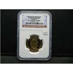 2010-S Fifteenth President James Buchanan $1.  NGC PF 69 ULTRA CAMEO.