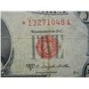 Image 2 : 1953B $5 Red Seal Star Replacement Note.  Scarce.  VF.