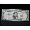 Image 2 : 1953A $5 Red Seal.  3 Consecutive Serial Numbers.  Nice AU/UNC.  Scarce.