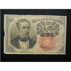 5th Issue 10c Fractional Currency.