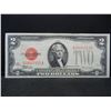 Image 1 : 1928F $2 Red Seal.  Nice AU.  Scarce.
