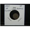 Image 3 : 1851 3c Silver.  VF Details.