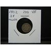 Image 3 : 1852 3c Silver.  VF.