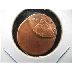 19XX-D Lincoln 1c.  Off Center.