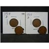 Image 1 : 4 Semi-Key Lincoln 1c.  1915-D, 1916-D, 1917-D, and 1918-D.