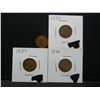 Image 1 : 4 Semi-Key Lincoln 1c.  1931, 1932, 1933, and 1934.