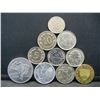 Image 2 : 10 Uncirculated Foreign Coins.  Some Scarce.