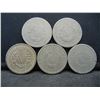 Image 2 : 5 Better Date V Nickels.  1889, 1891, 1892, 1893, and 1894.