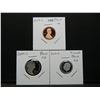 Image 1 : 2019-S Proofs.  1c, 5c, and Silver 10c.  Gem.