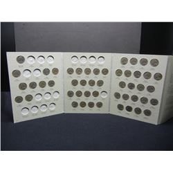Part set 1938-1961 Jefferson Nickels.  49 coins