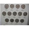 Image 6 : Part set 1938-1961 Jefferson Nickels.  49 coins