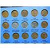 Image 2 : Complete set 1941-1958 Lincoln wheat Cents in folder + many additional coins