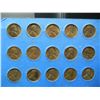 Image 6 : Complete set 1941-1958 Lincoln wheat Cents in folder + many additional coins