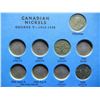 Image 2 : Part set Canada Nickels 1922-1960.  20 coins