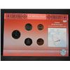 Image 1 : United Arab Emirates 5 coin Unc set