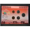 Image 4 : United Arab Emirates 5 coin Unc set