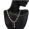 Image 3 : Natural Yellow Citrine 122.50 Carats Necklace