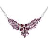 Image 1 : NATURAL PURPLE PINK RHODOLITE GARNET Necklace