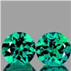 Image 1 : Natural Paraiba Green Blue Apatite Pair 6.5 MM - VVS