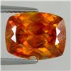 Image 1 : Natural Stunning Cushion Orange Spahlerite 7.35 Carats