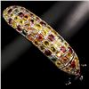 Image 1 : Natural Fancy Sapphire 167.84  Carats Bangle