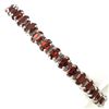 Image 1 : Natural  Mozambique Garnet 112 Cts Bracelet