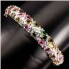 Image 1 : Natural Top Fancy Colors Tourmaline Bangle