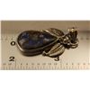 Image 6 : Beautiful Southwest - Afghani Copper Lapis Pendant.