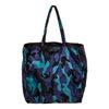 Image 2 : Prada Blue Multicolor Nylon Canvas Camo Print Tote Handbag