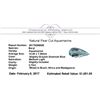 Image 2 : 2.73 ct.Natural Pear Cut Aquamarine