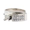 Image 2 : 1.29 ctw Diamond Ring - 14KT White Gold