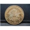 Image 2 : CLAD 1854 GOLD $20 PIECE, COPY