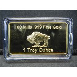 CLAD (GOLD/100 MILLS), PROOF CLAD