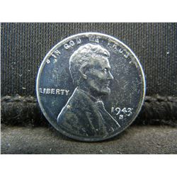 1943-S BU STEEL Cent