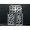 Image 2 : CLAD (3) SILVER GERMAN ART BARS ONE OUNCE CLAD