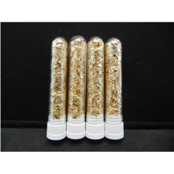(4) Vials of Leaf Flakes